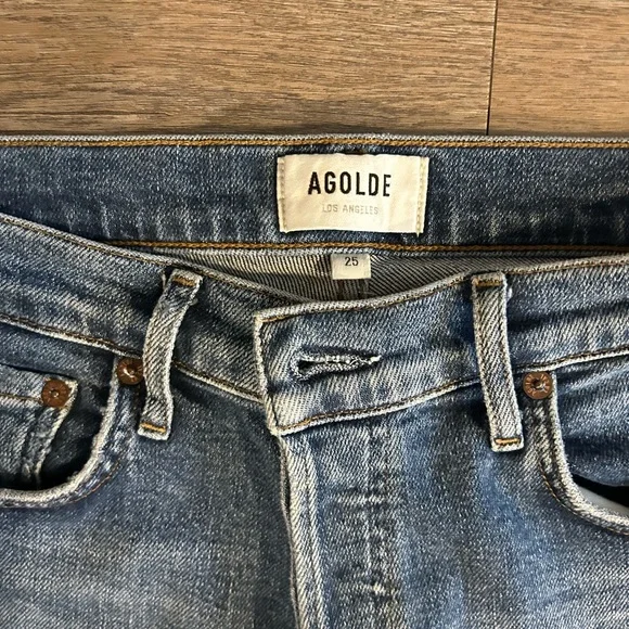 AGOLDE | Nico High Rise Slim Jeans - Picture 3 of 7
